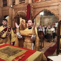 19 октября, Неделя 19-я по Пятидесятнице, в храме святого пророка Иоанна Предтечи соборно были совершены воскресные богослужения. Всенощное бдение возглавил иерей Павел Степанюк. Утром были совершены две литургии. 19 октября, Неделя 19-я по Пятидесятнице, в храме святого пророка Иоанна Предтечи соборно были совершены воскресные богослужения. Всенощное бдение возглавил иерей Павел Степанюк. Утром были совершены две литургии.