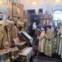 2 ноября, Неделя 21-я по Пятидесятнице, грузинского святого ХХ века — преподобного архимандрита Гавриила Самтаврийского, в храме святого пророка Иоанна Предтечи были совершены воскресные Богослужения: накануне вечером всенощное бдение, утром две Божественные литургии. Всенощное бдение возглавил иерей Павел Степанюк.