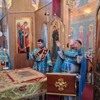 31 июля, день Калужской иконы Божией Матери - память чудесного избавления Калуги от холеры, и день собора Калужских Святых. В храме святого пророка Иоанна Предтечи в Калуге были совершены богослужения: всенощное бдение с литией и литургия. Накануне вечером всенощное бдение возглавил настоятель храма игумен Мефодий (Пронькин), сослужили ему иерей Александр Беляев, иерей Анатолий Кукушкин и диакон Виктор Староста.